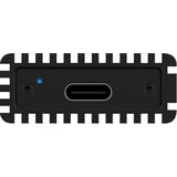 ICY BOX IB-1816M-C31 Box esterno SSD Nero U.2, Disk enclosure Nero, Box esterno SSD, U.2, M.2, PCI Express 3.0, 10 Gbit/s, Collegamento del dispositivo USB, Nero