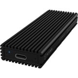 ICY BOX IB-1816M-C31 Box esterno SSD Nero U.2, Disk enclosure Nero, Box esterno SSD, U.2, M.2, PCI Express 3.0, 10 Gbit/s, Collegamento del dispositivo USB, Nero