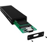 ICY BOX IB-1816M-C31 contenitore di unità di archiviazione Box esterno SSD Nero M.2 Nero, Box esterno SSD, M.2, M.2, Collegamento del dispositivo USB, Nero