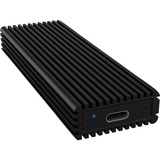ICY BOX IB-1816M-C31 contenitore di unità di archiviazione Box esterno SSD Nero M.2, Disk enclosure Nero, Box esterno SSD, M.2, M.2, Collegamento del dispositivo USB, Nero