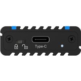 ICY BOX IB-1824ML-C31 Box esterno SSD Nero M.2, Disk enclosure Nero, Box esterno SSD, M.2, PCI Express 3.0, 10 Gbit/s, Collegamento del dispositivo USB, Nero