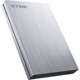 ICY BOX IB-241WP Box esterno HDD/SSD Antracite, Argento 2.5" argento, Box esterno HDD/SSD, 2.5", SATA, Seriale ATA II, Serial ATA III, 5 Gbit/s, Hot-swap, Antracite, Argento