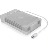 ICY BOX IB-AC705-6G USB 3.2 Gen 1 (3.1 Gen 1) Type-A Bianco bianco, HDD, Serial ATA III, 2.5,3.5", USB 3.2 Gen 1 (3.1 Gen 1) Type-A, 5 Gbit/s, Bianco