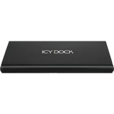 Icy Dock MB861U31-1M2B contenitore di unità di archiviazione Box esterno SSD Nero M.2 Nero, Box esterno SSD, M.2, M.2, 10 Gbit/s, Collegamento del dispositivo USB, Nero