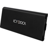 Icy Dock MB861U31-1M2B contenitore di unità di archiviazione Box esterno SSD Nero M.2 Nero, Box esterno SSD, M.2, M.2, 10 Gbit/s, Collegamento del dispositivo USB, Nero