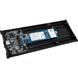 Icy Dock MB861U31-1M2B contenitore di unità di archiviazione Box esterno SSD Nero M.2 Nero, Box esterno SSD, M.2, M.2, 10 Gbit/s, Collegamento del dispositivo USB, Nero