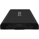 Icy Dock MB861U31-1M2B contenitore di unità di archiviazione Box esterno SSD Nero M.2, Disk enclosure Nero, Box esterno SSD, M.2, M.2, 10 Gbit/s, Collegamento del dispositivo USB, Nero