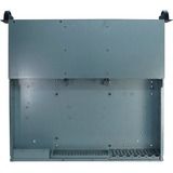 Inter-Tech 2U-20240 Supporto Nero, Server case Nero, Supporto, Server, Nero, ATX, micro ATX, Mini-ATX, Acciaio, HDD, Rete, Potenza