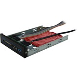 Inter-Tech 2U-20240 Supporto Nero, Server case Nero, Supporto, Server, Nero, ATX, micro ATX, Mini-ATX, Acciaio, HDD, Rete, Potenza