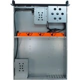 Inter-Tech 2U-2129N Supporto Nero, Argento, Server case Nero, Supporto, Server, Nero, Argento, ATX, EATX, EEB, micro ATX, Mini-ITX, uATX, Acciaio, 2U