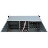 Inter-Tech 3U-30240 Supporto Nero Nero, Supporto, Server, Nero, ATX, Flex-ATX, micro ATX, Mini-ATX, Mini-ITX, Acciaio, 3U