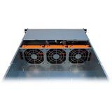 Inter-Tech 3U-30255 Supporto Nero, Acciaio inossidabile, Server case Nero, Supporto, Server, Nero, Acciaio inossidabile, ATX, CEB, micro ATX, Mini-ATX, Mini-ITX, Acciaio, 3U