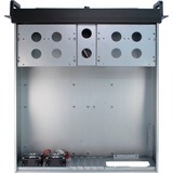 Inter-Tech 3U-3098-S Supporto Nero, Server case Nero, Supporto, Server, Nero, ATX, micro ATX, uATX, Mini-ITX, Acciaio, 3U