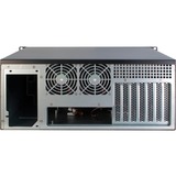 Inter-Tech 4U-4098-S Supporto Nero Nero, Supporto, Server, Nero, ATX, micro ATX, uATX, Mini-ITX, Acciaio, 4U