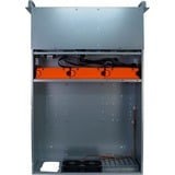 Inter-Tech 4U-4416L Supporto Nero, Argento, Server case Nero, Supporto, Server, Nero, Argento, ATX, EATX, EEB, Mini-ATX, uATX, Metallo, 4U