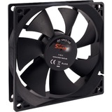Inter-Tech 88885180 sistema di raffreddamento per computer Universale Ventilatore 9,2 cm, Ventola Nero, Ventilatore, 9,2 cm, 1500 Giri/min, 24 dB, 32,5 pdc/min