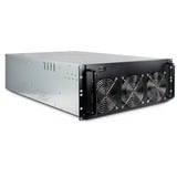 Inter-Tech 88887236 computer case Supporto Nero, Grigio, Server case Nero, Supporto, Server, Nero, Grigio, ATX, micro ATX, Mini-ITX, Acciaio, 4U