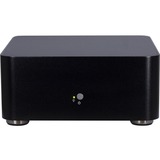 Inter-Tech A80 Small Form Factor (SFF) Nero 60 W Nero, Small Form Factor (SFF), PC, Nero, ITX, Alluminio, 4 cm