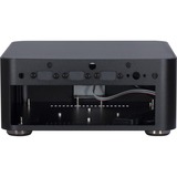 Inter-Tech A80 Small Form Factor (SFF) Nero 60 W Nero, Small Form Factor (SFF), PC, Nero, ITX, Alluminio, 4 cm