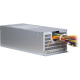 Inter-Tech ASPOWER U2A-B20500-S alimentatore per computer 500 W 20+4 pin ATX Acciaio inossidabile, Alimentatore PC grigio, 500 W, 115 - 230 V, 90%, Sovracorrente, Sovralimentazione, Sovraccarico, Surriscaldamento, Cortocircuito, 20+4 pin ATX, Server
