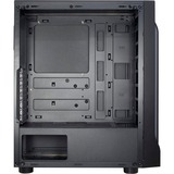 Inter-Tech A-3411 Creek Tower Nero Nero, Tower, PC, Nero, ATX, ITX, micro ATX, Blu, Verde, Rosso, Frontale