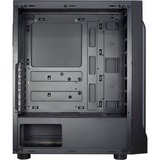Inter-Tech A-3411 Creek Tower Nero, Chassis Tower Nero, Tower, PC, Nero, ATX, ITX, micro ATX, Blu, Verde, Rosso, Frontale