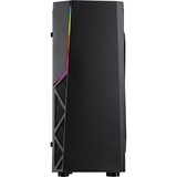 Inter-Tech B-02 RGB Tower Nero Nero, Tower, PC, Nero, ATX, micro ATX, Acrilico, Blu, Verde, Rosso