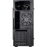 Inter-Tech B-02 RGB Tower Nero Nero, Tower, PC, Nero, ATX, micro ATX, Acrilico, Blu, Verde, Rosso