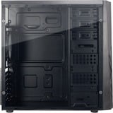 Inter-Tech B-02 RGB Tower Nero, Chassis Tower Nero, Tower, PC, Nero, ATX, micro ATX, Acrilico, Blu, Verde, Rosso