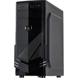 Inter-Tech B-30 Midi Tower Nero Nero, Midi Tower, PC, Nero, ATX, micro ATX, 15 cm, 35 cm