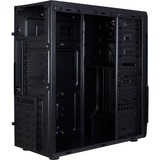 Inter-Tech B-30 Midi Tower Nero Nero, Midi Tower, PC, Nero, ATX, micro ATX, 15 cm, 35 cm