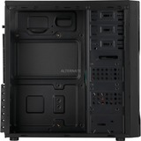 Inter-Tech B-42 Midi Tower Nero Nero, Midi Tower, PC, Nero, ATX, micro ATX, 15 cm, 35 cm