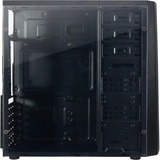 Inter-Tech B-42 RGB Tower Nero, Chassis Tower Nero, Tower, PC, Nero, ATX, uATX, Metallo, Giocare