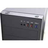 Inter-Tech B-42 RGB Tower Nero, Chassis Tower Nero, Tower, PC, Nero, ATX, uATX, Metallo, Giocare