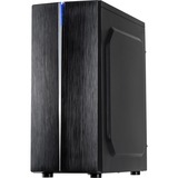 Inter-Tech B-48 Midi Tower Nero Nero, Midi Tower, PC, Nero, ATX, micro ATX, 15 cm, 35 cm