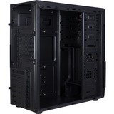 Inter-Tech B-48 Midi Tower Nero Nero, Midi Tower, PC, Nero, ATX, micro ATX, 15 cm, 35 cm