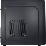 Inter-Tech B-48 Midi Tower Nero Nero, Midi Tower, PC, Nero, ATX, micro ATX, 15 cm, 35 cm