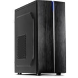 Inter-Tech B-48 Midi Tower Nero, Chassis Tower Nero, Midi Tower, PC, Nero, ATX, micro ATX, 15 cm, 35 cm