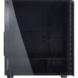 Inter-Tech CXC2 Tower Nero Nero, Tower, PC, Nero, ATX, ITX, micro ATX, Vetro temperato, Blu