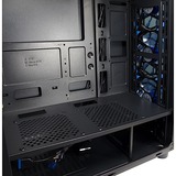 Inter-Tech CXC2 Tower Nero Nero, Tower, PC, Nero, ATX, ITX, micro ATX, Vetro temperato, Blu