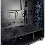 Inter-Tech CXC2 Tower Nero, Chassis Tower Nero, Tower, PC, Nero, ATX, ITX, micro ATX, Vetro temperato, Blu