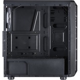 Inter-Tech C-3 Saphir Tower Nero Nero, Tower, PC, Nero, ATX, ITX, micro ATX, Acciaio, Vetro temperato, Giocare