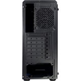 Inter-Tech C-3 Saphir Tower Nero, Chassis Tower Nero, Tower, PC, Nero, ATX, ITX, micro ATX, Acciaio, Vetro temperato, Giocare