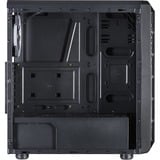 Inter-Tech C-3 Saphir Tower Nero, Chassis Tower Nero, Tower, PC, Nero, ATX, ITX, micro ATX, Acciaio, Vetro temperato, Giocare