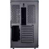 Inter-Tech C-701 Panorama Full Tower Nero Nero, Full Tower, PC, Nero, ATX, ITX, micro ATX, Metallo, Vetro temperato, 13 cm