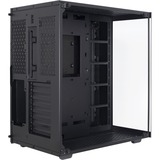 Inter-Tech C-701 Panorama Full Tower Nero Nero, Full Tower, PC, Nero, ATX, ITX, micro ATX, Metallo, Vetro temperato, 13 cm