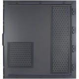 Inter-Tech C-701 Panorama Full Tower Nero Nero, Full Tower, PC, Nero, ATX, ITX, micro ATX, Metallo, Vetro temperato, 13 cm