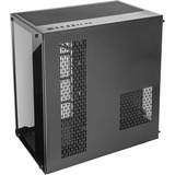 Inter-Tech C-701 Panorama Full Tower Nero, Chassis Tower Nero, Full Tower, PC, Nero, ATX, ITX, micro ATX, Metallo, Vetro temperato, 13 cm
