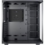 Inter-Tech C-701 Panorama Full Tower Nero, Chassis Tower Nero, Full Tower, PC, Nero, ATX, ITX, micro ATX, Metallo, Vetro temperato, 13 cm