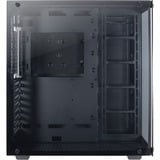 Inter-Tech C-701 Panorama Full Tower Nero, Chassis Tower Nero, Full Tower, PC, Nero, ATX, ITX, micro ATX, Metallo, Vetro temperato, 13 cm